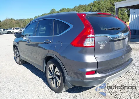 2015 Honda Cr-V Touring из США, поврежденный, VIN 5J6RM3H92FL021384